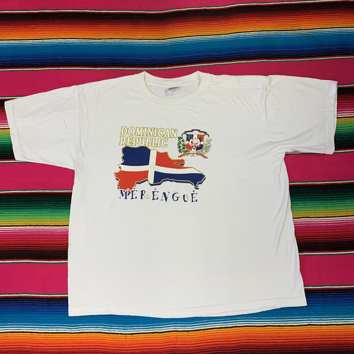 Vintage Dominican Republic Tee. X-Large