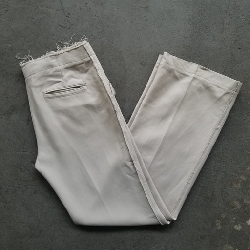 Helmut Lang Trousers with Frayed Seams. 6
