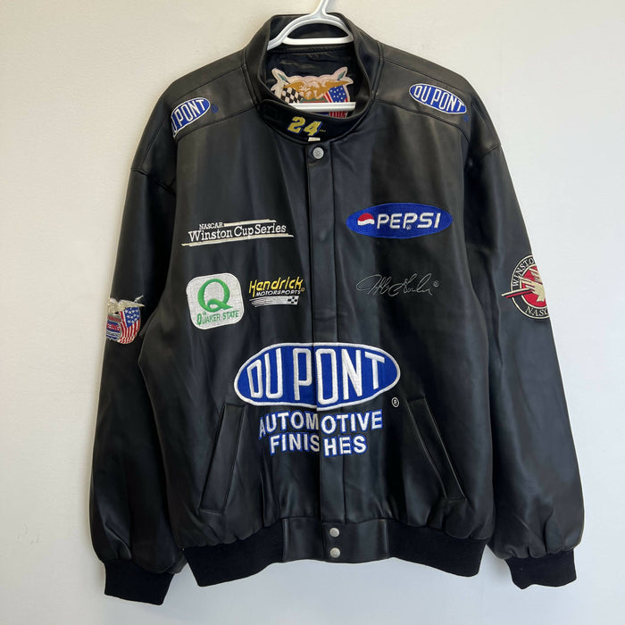 Vintage Jeff Hamilton DuPont Racing Jacket. Large