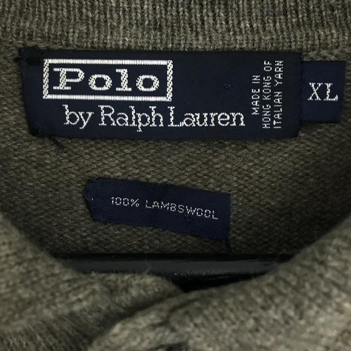 Vintage Polo Ralph Lauren Lambswool Longsleeve Shirt. X-Large