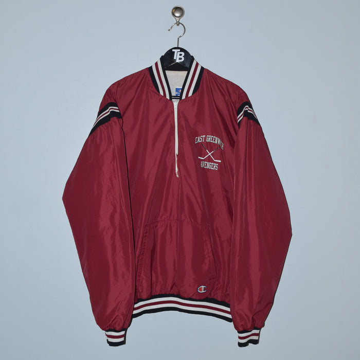 Vintage 90s Champion East Greenwich Hockey Pullover. X-Large