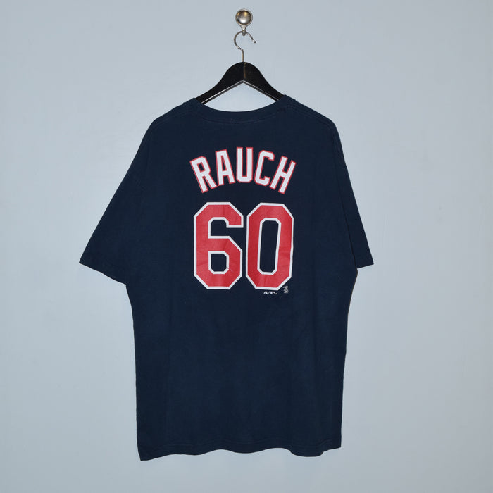 Vintage Minnesota Twins Jon Rauch T-Shirt. X-Large