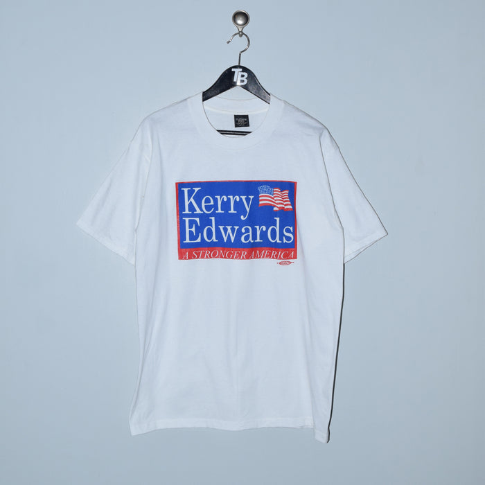 Vintage John Kerry Presidential Campaign T-Shirt. Large