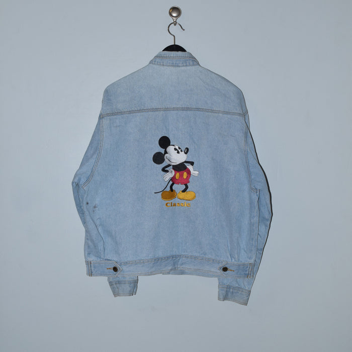 Vintage Mickey Mouse Denim Jacket. Medium
