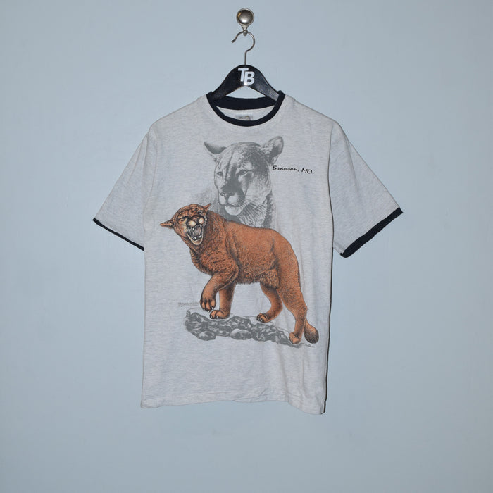 Vintage Mountain Lion T-Shirt. Medium