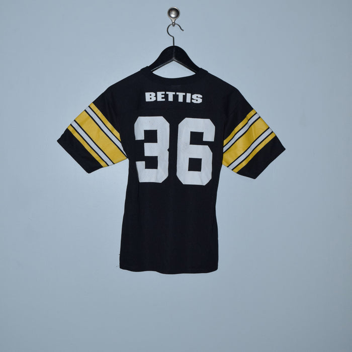 Vintage Logo 7 Pittsburgh Steelers Jerome Bettis Jersey. Youth Large
