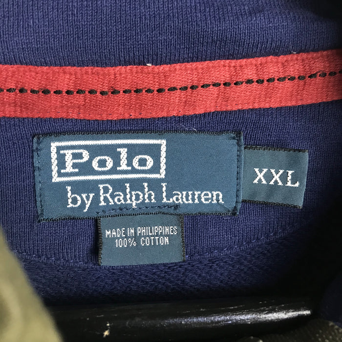 Vintage Polo Ralph Lauren Half Zip Sweater. 2XL
