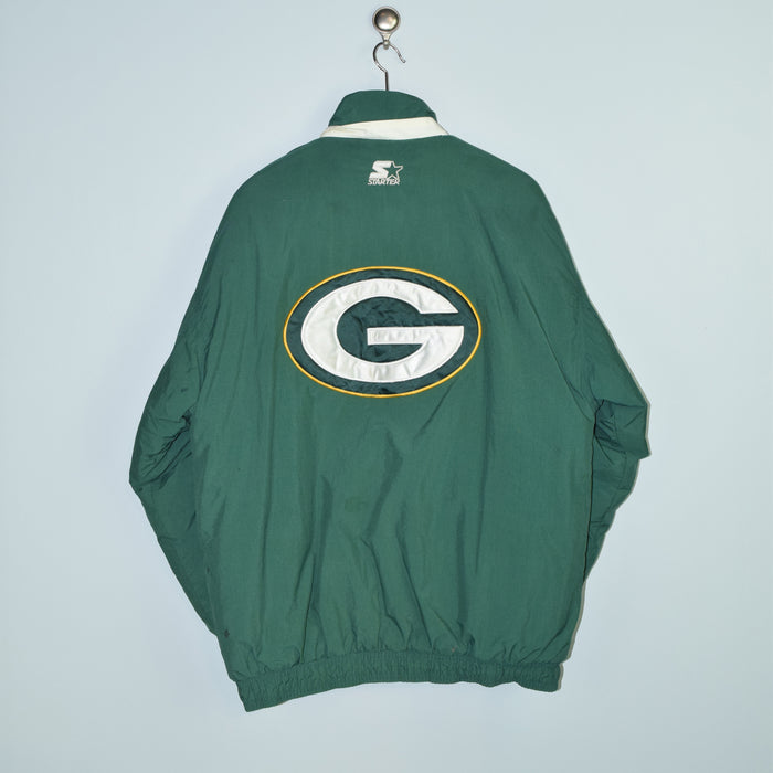 Vintage Starter Green Bay Packers Jacket. Medium