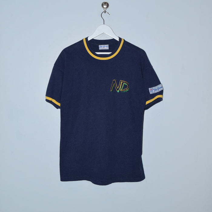 Vintage The Game Notre Dame T Shirt - Large