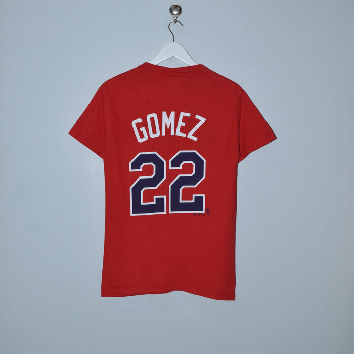 Vintage Majestic Minnesota Twins Carlos Gomez T-Shirt - Small