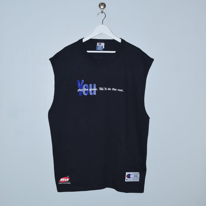 Vintage Champion Sleeveless Shirt - XXL