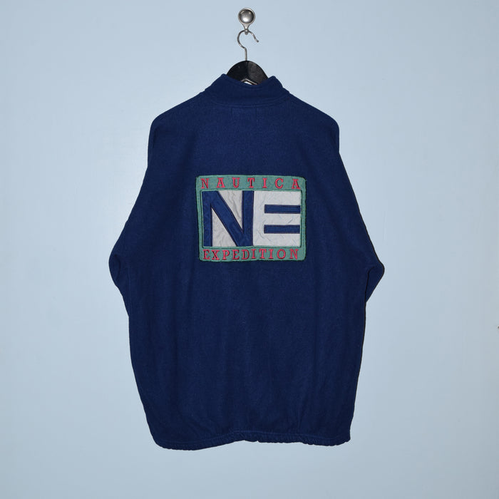 Vintage Nautica Expedition Half Zip Sweater. X-Large