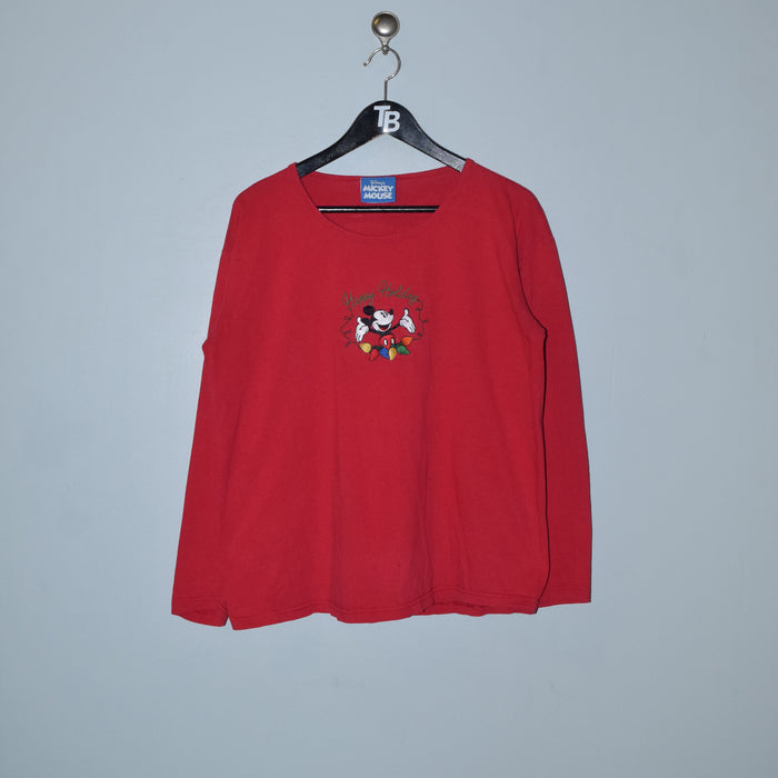Mickey Mouse Holiday Sweater. Women's Large