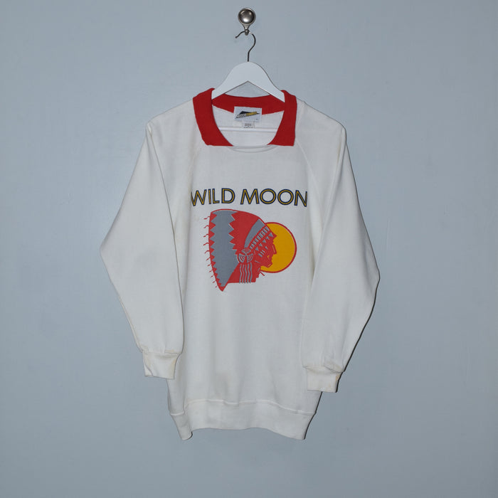Vintage 80's Transaction Wild Moon Chief Sweater - Medium
