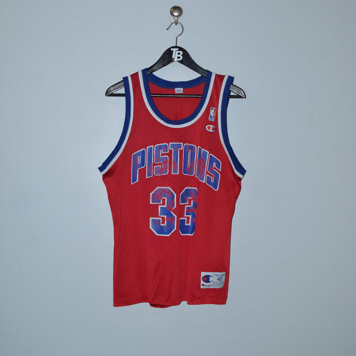 Vintage Champion Detroit Pistons Grant Hill Jersey. Medium