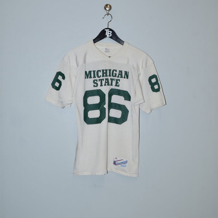 Vintage 80s Champion Michigan State Jersey. Medium