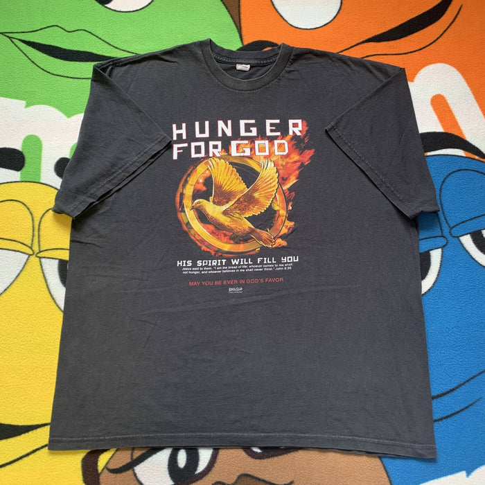 Hunger For God Tee. X-Large