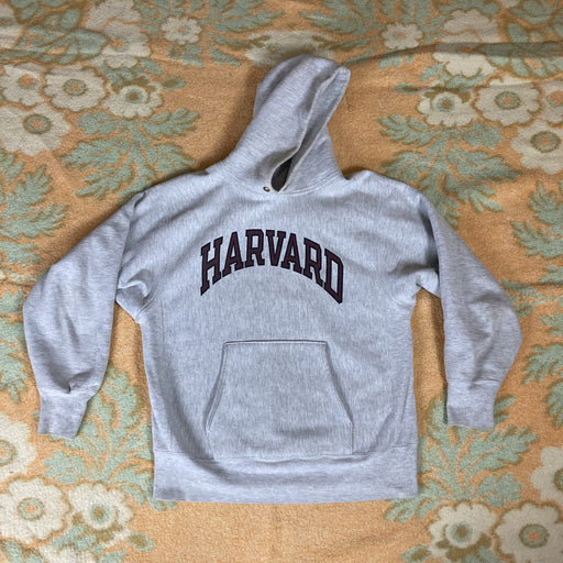 Vintage Champion Reverse Weave Harvard Hoodie. L