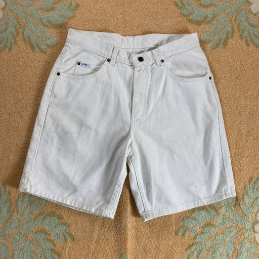 Vintage White Lee shorts. 33x20