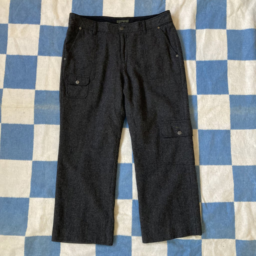 Eddie Bauer Wool Cargo Pants. 28x26