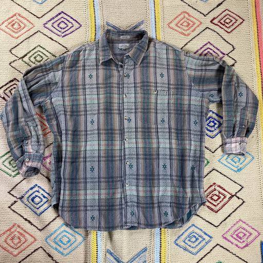 Back Country Plaid Button Up. 2XT