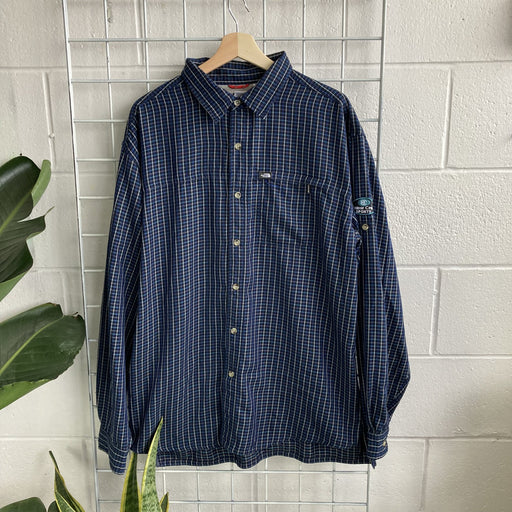 The North Face Plaid Button Up. L