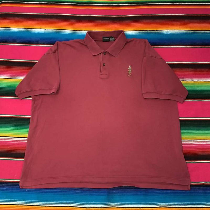Vintage Looney Tunes Polo Shirt. XX-Large