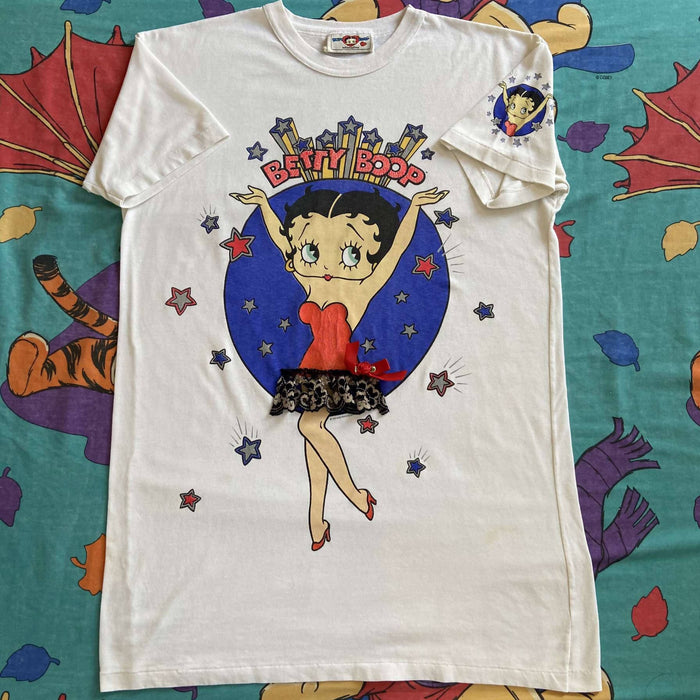 Vintage 94’ Betty Boop T-Shirt Dress. One Size Fits All