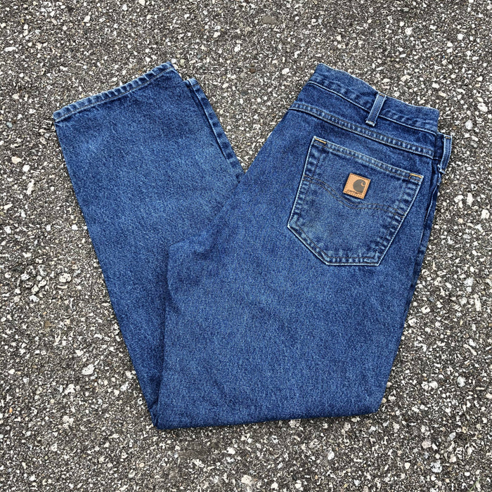 Vintage CarHartt Denim Jeans - 36W 30L