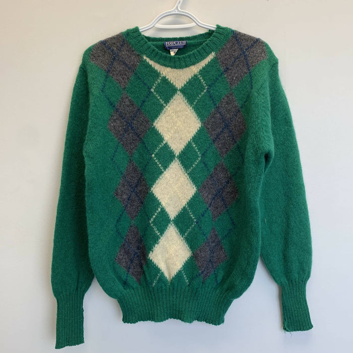 Vintage 1980s Bay Club Wool Sweater. Medium