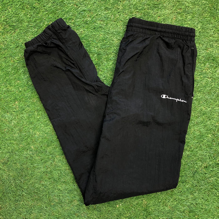 Vintage Champion Spellout Joggers. Small