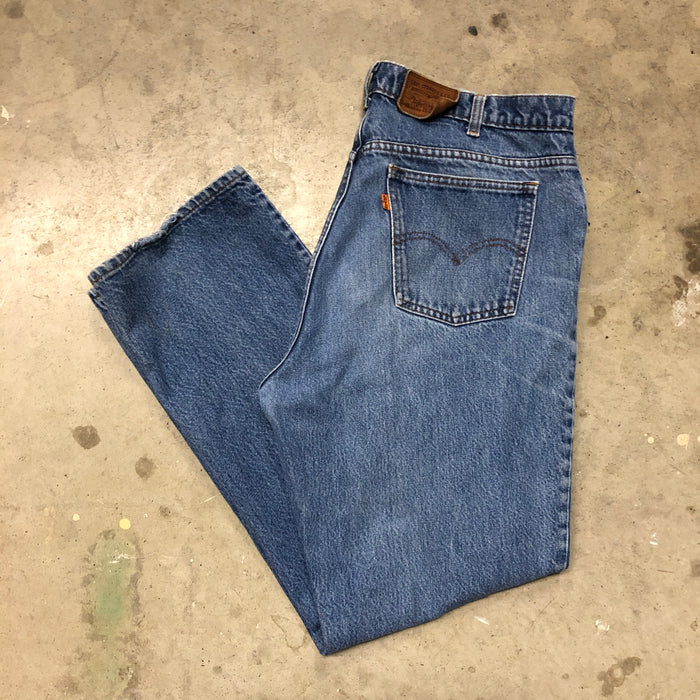 Vintage Levi's Orange Tab Jeans. 38x32