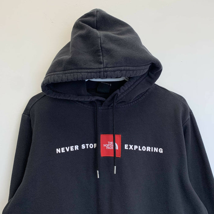 The North Face “Never Stop Exploring” Hoodie. Medium