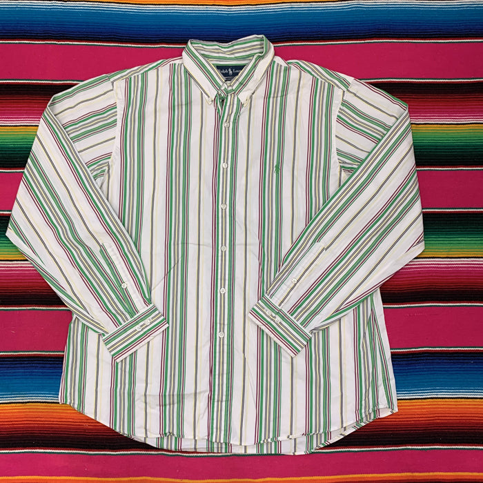 Vintage Ralph Lauren Button Up Shirt. XX-Large