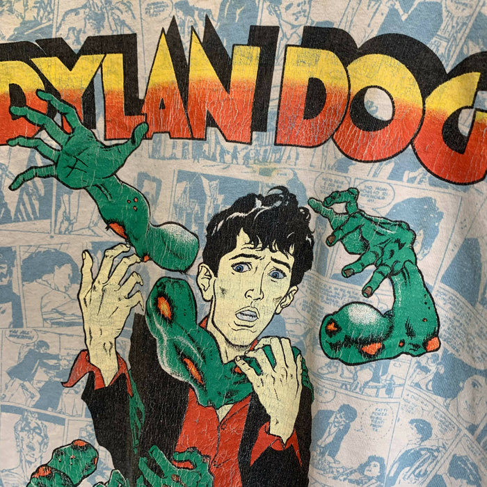 Vintage Dylan Dog AOP Comic Tee. Large
