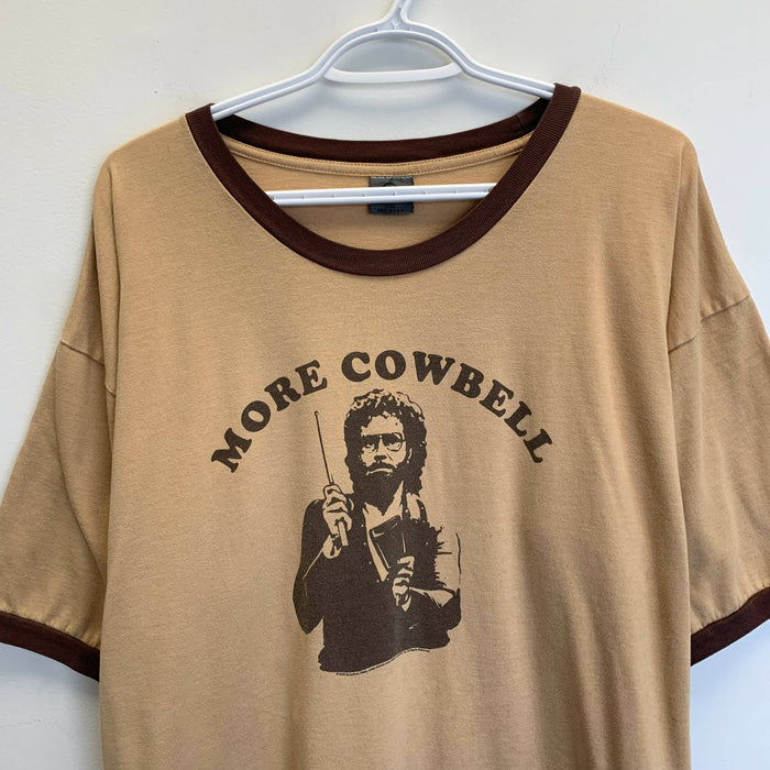 2005 More Cowbell NBC Universal Licensed Ringer Tee. 2XL