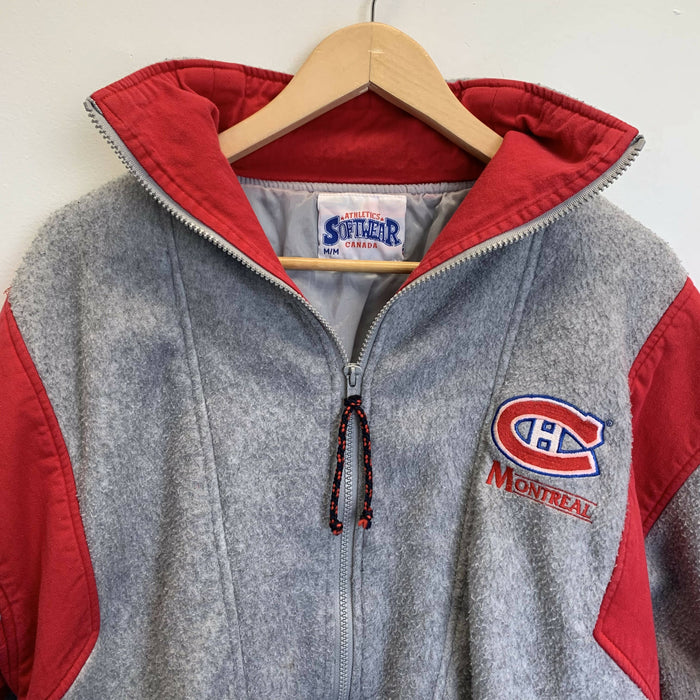 Vintage Montreal Canadians Fleece Jacket. Medium