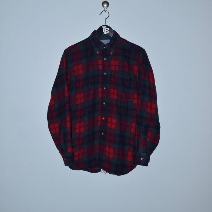 Vintage Pendleton Wool Flannel Shirt. Medium