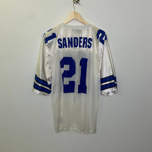 Vintage Dallas Cowboys Deion Sanders Starter Jersey Size XL Black NFL –  Throwback Vault